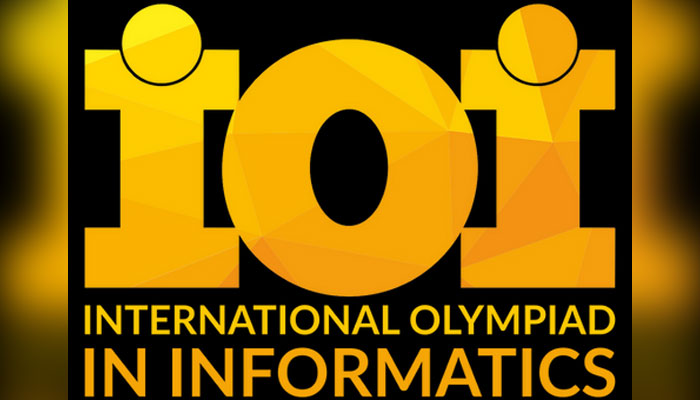 This image shows the logo of the  International Olympiad in Informatics (IOI). — APP/File