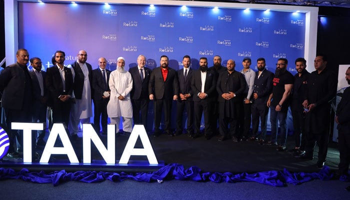 Participants pose for a group photo during an event organised by Signature Rotana Islamabad on May 29, 2024. — Facebook/Signature Rotana Islamabad