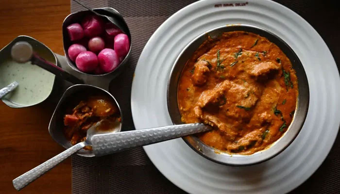 A representational image of the butter chicken dish served at a restaurant. — AFP/File