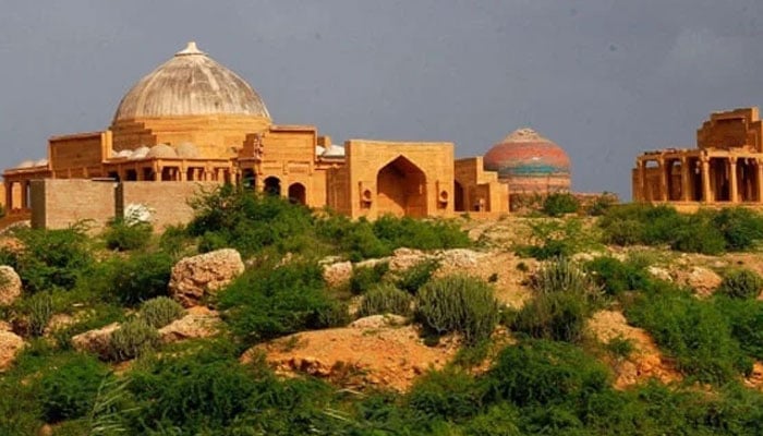 A view of a tomb in Makli graveyard, Sindh. — DG Antiquities & Archaeology, Govt of Sindh Website/File