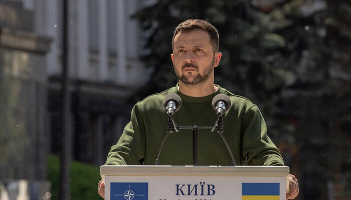 Ukrainian President Vladimir Zelensky seen in this undated photo.—AFP/File