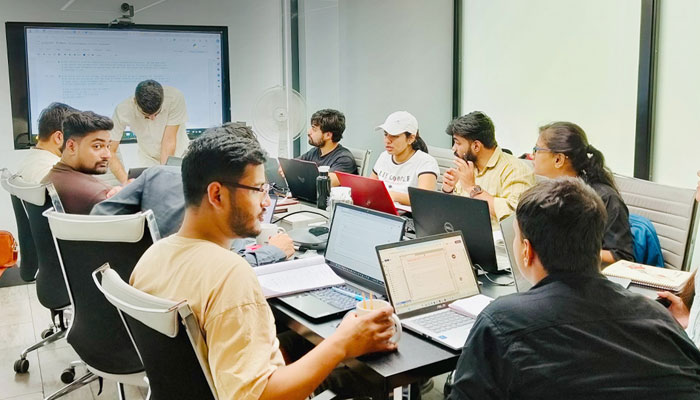 A representational image of students in a classroom at the Boston Institute of Analytics (BIA). — Facebbook/BostonInstituteOfAnalyticsGlobal/File