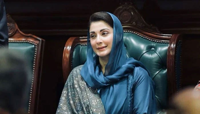 Punjab Chief Minister Maryam Nawaz attends an event in this image released on February 24, 2024. — Facebook/Maryam Nawaz Sharif