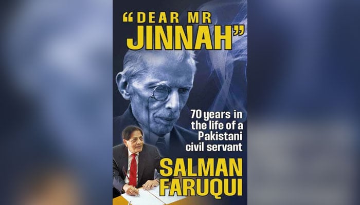 The book cover of Dear Mr Jinnah by Salman Faruqi, this image taken on June 10, 2024. — Facebook/Alhamra Lahore Arts Council