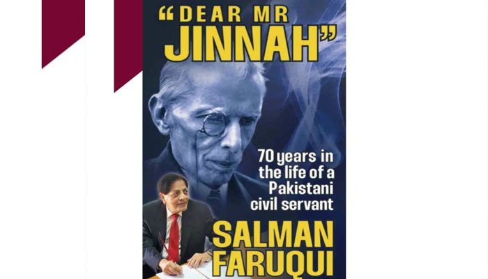 The cover page of ‘Dear Mr Jinnah’, a book based on memoirs of former bureaucrat Salman Faruqui. — Instagram/mohattapalacemuseum