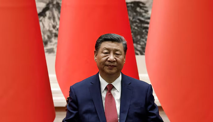Chinese President Xi Jinping attends a signing ceremony at the Great Hall of the People in Beijing, China May 31, 2024.— Reuters