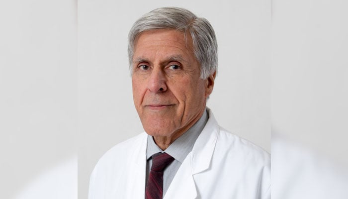 Prof Dr Nausherwan Burki is seen in this image. — UConn Health Website/File