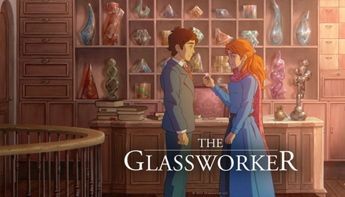 A representational image of a poster of animated movie The Glassworker. — APP/File