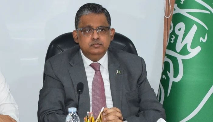Additional Foreign Secretary (Middle East and SIFC) Ambassador Rizwan Saeed Sheikh. — Consulate General of Pakistan in Jeddah website/File
