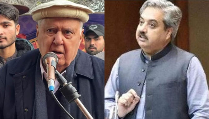 This combo of images shows, Qaumi Watan Party (QWP) Chairman Aftab Ahmad Khan Sherpao (L) and  slain former senator Hidayatullah Khan. — Facebook/Aftab Ahmad Khan Sherpao/INP/File