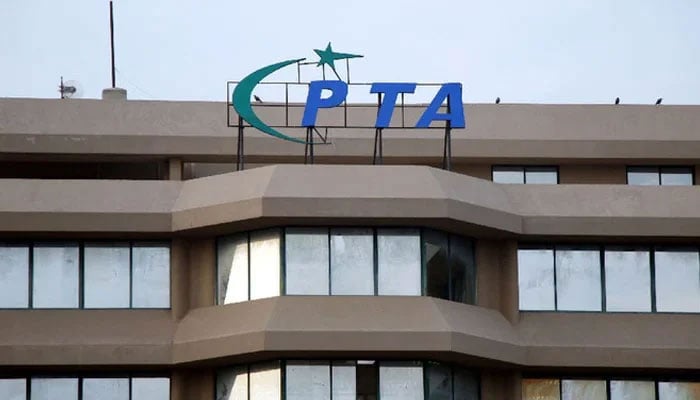 A view of the Pakistan Telecommunication Authority (PTA) building in Islamabad. — AFP/File
