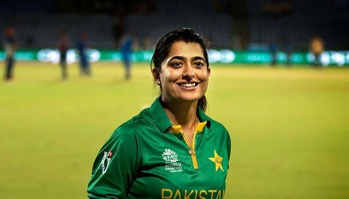 Pakistan legend player Sana Mir. — x/TheRealPCB/file