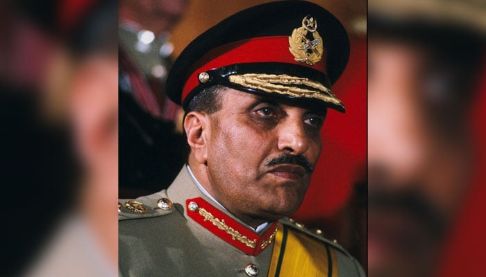 General Zia-ul-Haq seen in this image. — Facebook/Gen. Zia-ul-Haq Shaheed/File