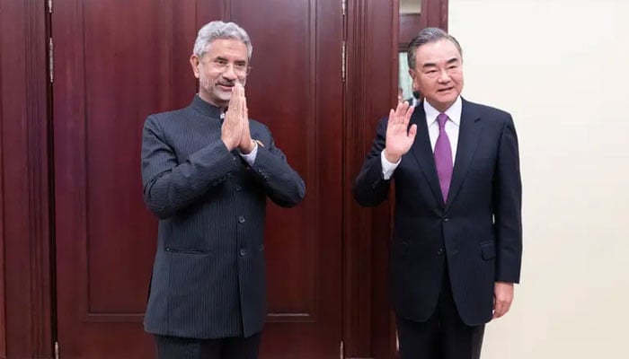 Chinese State Councilor and Foreign Minister Wang Yi meets Indian Foreign Minister Subrahmanyam Jaishankar on the sidelines of the Shanghai Cooperation Organisation meeting in Moscow, Russia September 10, 2020. — Reuters