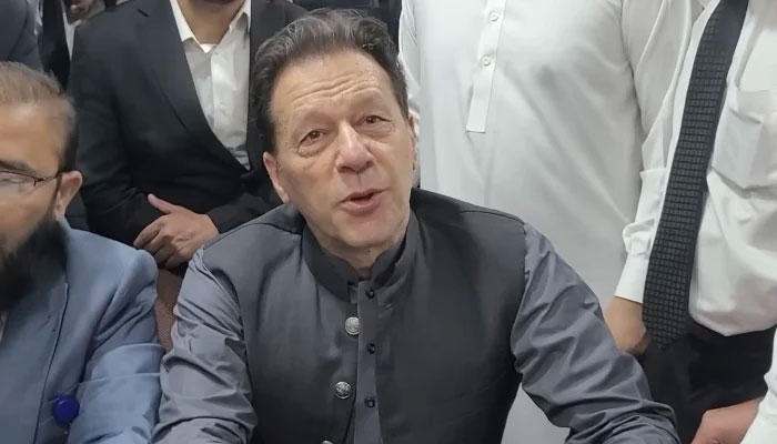 Pakistan Tehreek-e-Insaf (PTI) founder Imran Khan. —Screengrab/ Imran Khan/ YouTube/File