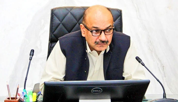 Chairman P&DB Barrister Nabeel Ahmad Awan chairs the 55th PDWP FY 2023-24 on June 28, 2024. — x/PnD_Punjab