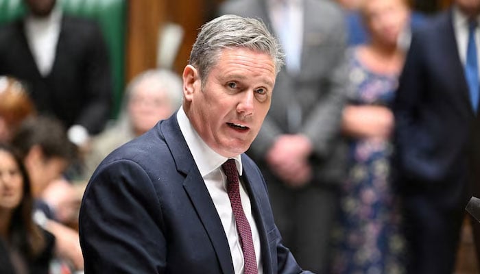 British PM Keir Starmer speaks at the House of Commons in London, Britain, May 24, 2023. — Reuters