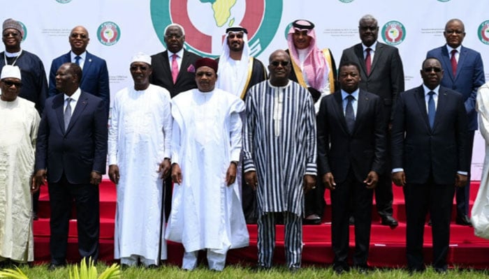 West African leaders meet in the capital of Burkina Faso on September 14, 2019. — AFP