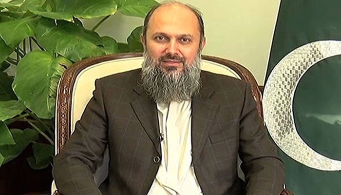 Federal Minister for Commerce Jam Kamal Khan. — State Media/File