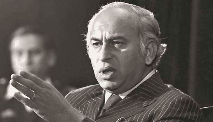 Former prime minister Zulfikar Ali Bhutto (late). — X/@MediaCellPPP/file