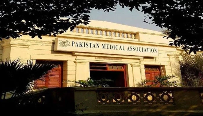 The Pakistan Medical Association (PMA) building seen in this image. — Facebook/Pakistan Medical Association Karachi/File