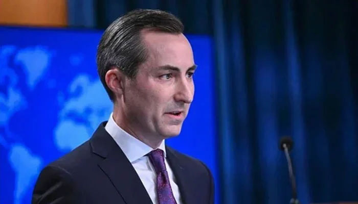 US State Department’s spokesperson Matthew Miller speaks to the media in Washington, US. — AFP/File