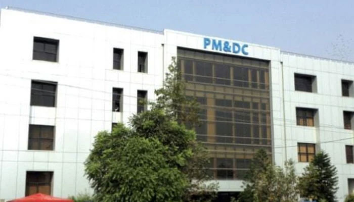 Pakistan Medical & Dental Council building can be seen in this image. — APP/file