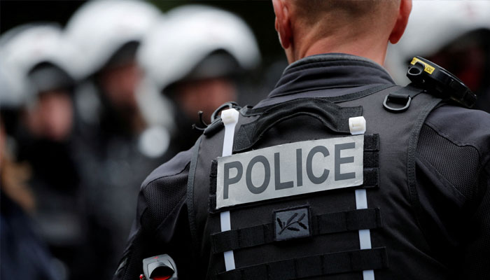 Members of the French riot police take part in a training exercise to handle violent demonstrations, in Ris-Orangis, south of Paris, as the Yellow Vests and anti health pass protests continue in France, August 30, 2021. — Reuters