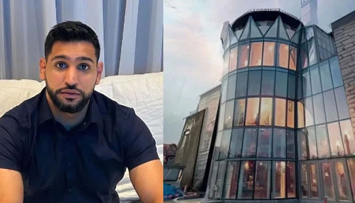 Amir Khan and his wedding venue The Balmayna. — Instagram/@balmayna