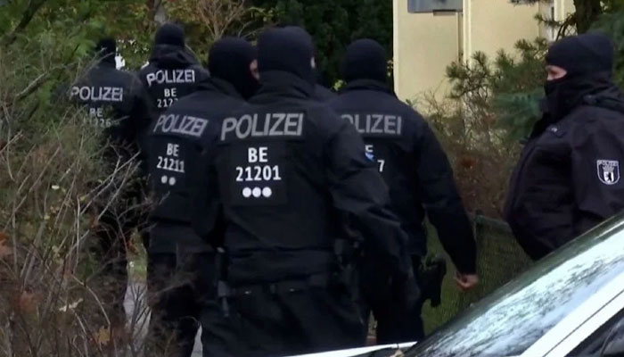 German police officers seen in this image. — AFP/file