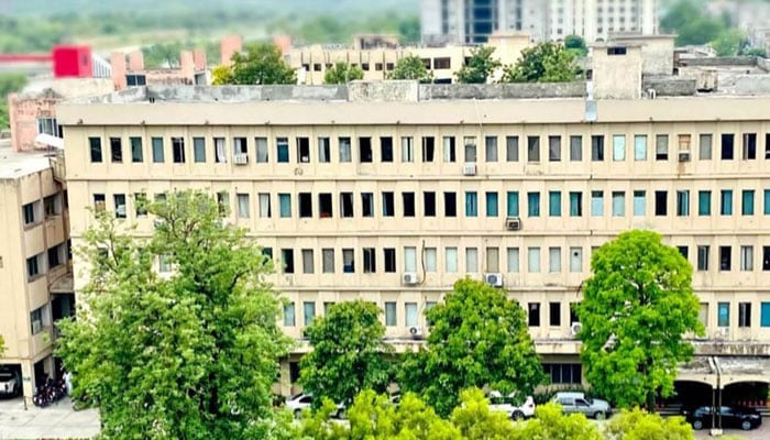 Pakistan Public Works Department (PWD) building seen in this undated image. — Ministry of Housing and Works Website/File