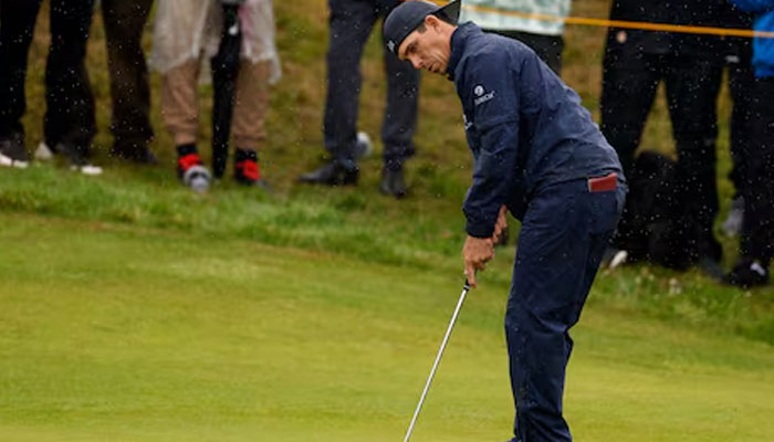 Billy Horschel of the US seen at the Royal Troon Golf Club, Troon, Scotland, Britain on  July 20, 2024 . — Reuters