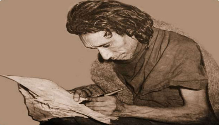 Poet Saghar Siddiqui (late) seen in this image. — APP/File