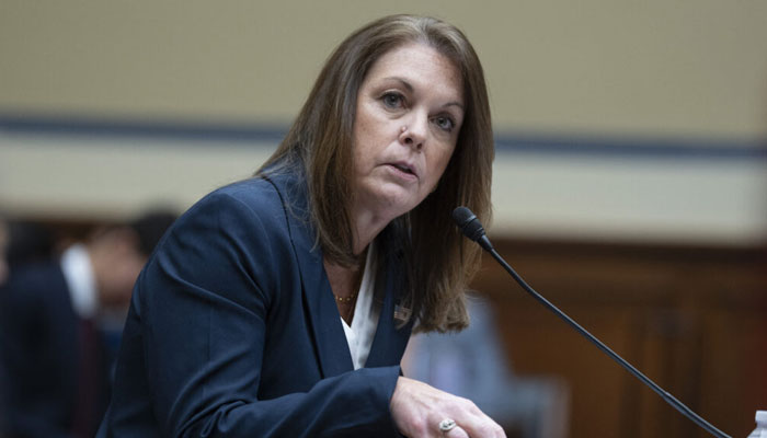 US Secret Service Director Kimberly Cheatle testifies during a House Oversight Committee hearing examining potential security failures surrounding the attempted assassination on former US President Donald Trump, on Capitol Hill in Washington, DC on July 22, 2024. — AFP