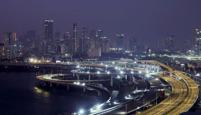 A general view of the upcoming coastal road in Mumbai, India, March 7, 2024. — Reuters