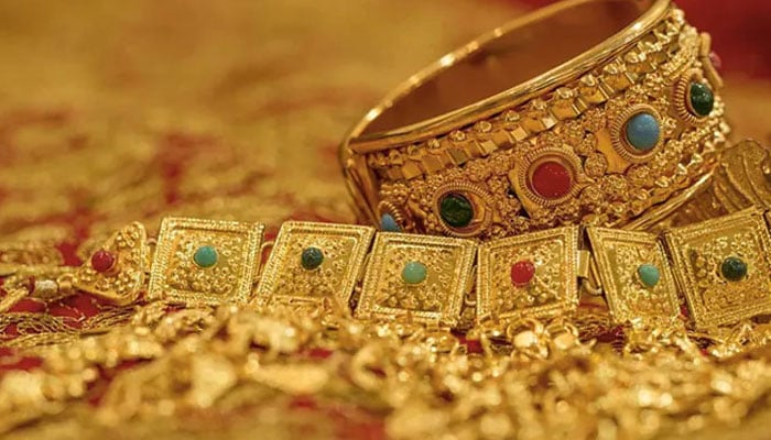 A representational image of gold jewellery. — AFP/file