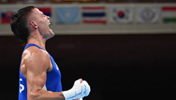 Australian boxing player Harry Garside seen in this image. — AFP/file