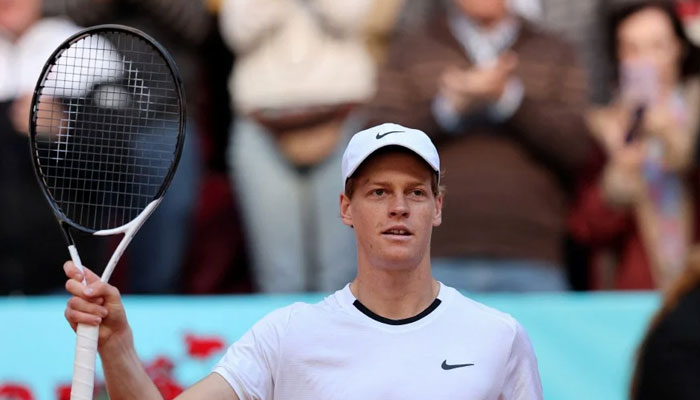 Men’s tennis number one Jannik Sinner withdrew from the Paris Olympics yesterday (July 24), days before it begins, after falling ill with tonsillitis on July 24, 2024. — Reuters