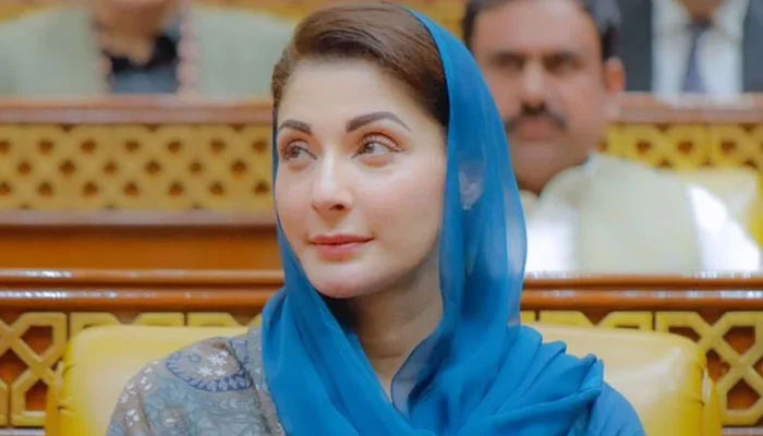 Punjab Chief Minister Maryam Nawaz pictured during a provincial assembly session in this undated image. — X/@pmln_org/File