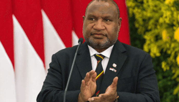 Papua New Guineas Prime Minister James Marape seen in this image. — AFP/file