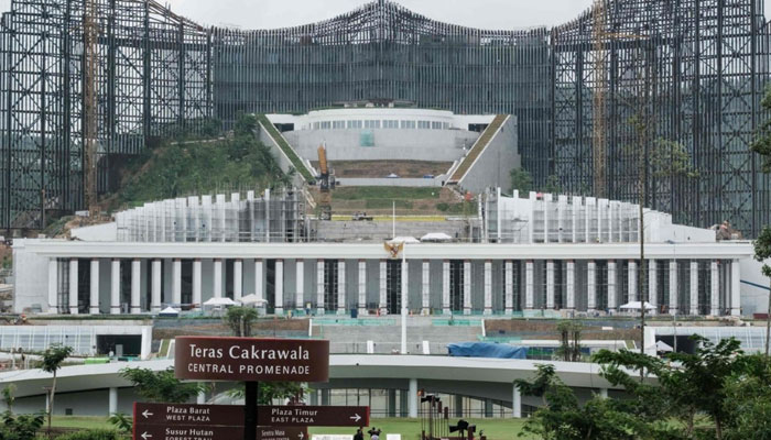 Nusantara, Indonesia’s new US$32 billion capital city, is being built in the jungles of Borneo island. — AFP