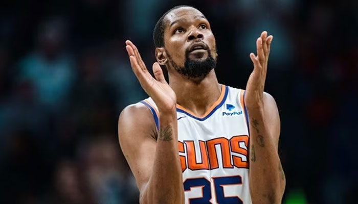 US basketball player Kevin Durant gestures during a match. — AFP/File