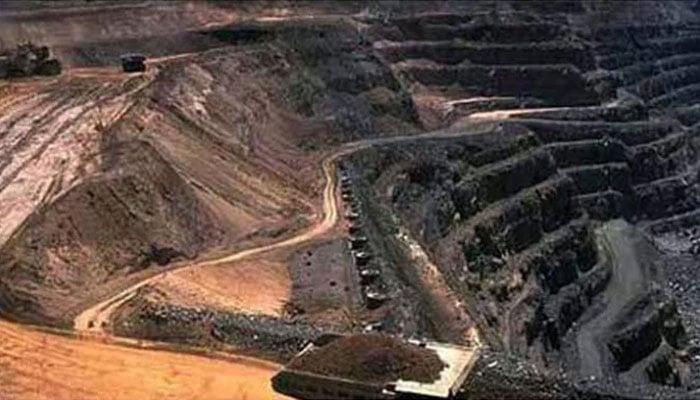 An aerial view of the Reko Diq mine in Balochistan.. —Reuters/File