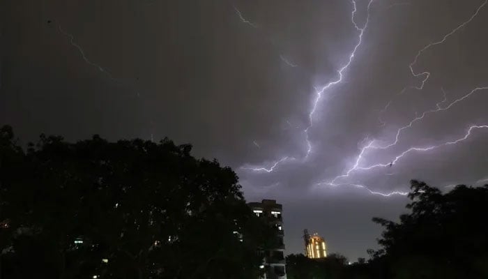 Representational image of lightning. — AFP/File