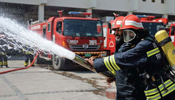 A representational photo of firefighters. — Reuters/File