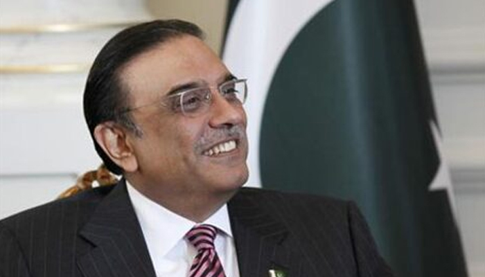 President Asif Ali Zardari seen in this image. — Reuters/file