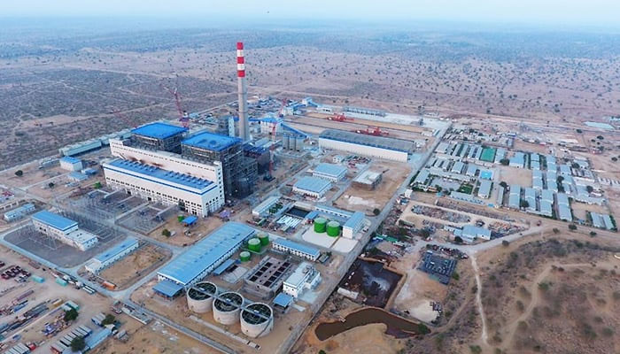 This aerial view shows the Thar Coal Power Plant. — Thar Coal Power Plant website/File