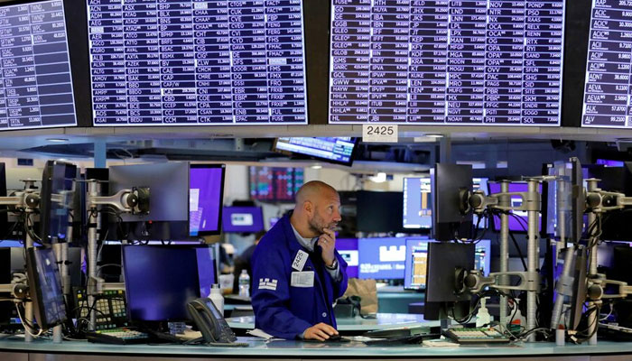 trader works on the trading floor at the New York Stock Exchange (NYSE) in Manhattan, New York City, US on August 9, 2021. — Reuters