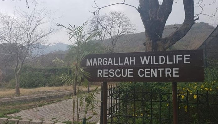 A representational image showing the signboard of Margalla Wildlife Rescue Centre can be seen in this picture. — APP/File