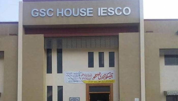 Islamabad Electric Supply Company (Iesco) office is seen in this image. — Facebook/GSC Wapda Hydro Electric Labour Union Iesco/file